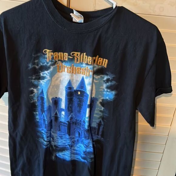 TRANS SIBERIAN ORCHESTRA TSO 2016 short SLEEVE TOUR T-SHIRT MEDIUM BLACK - Picture 2 of 4
